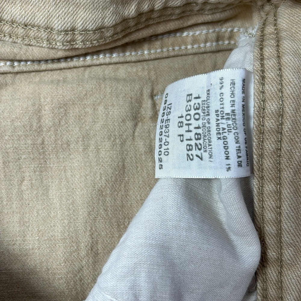 Lee Riders Mid Rise Boot Leg Tan 18P - Picture 2 of 9